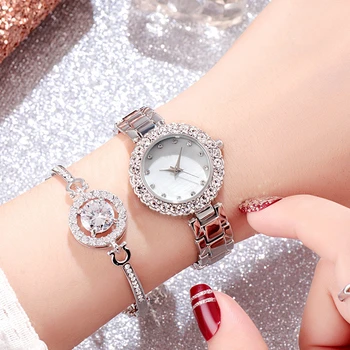 

Watches Women Fashion Watch 2019 Luxury Brand Quartz Watch Ladies Stainless Steel Womens Watches Relogio Feminino For Clock A+