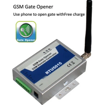 RTU5015 GSM ворота управление устройством открывания двери с SMS Пульт дистанционного управления сигнализации 1 выход и 2 входа приложение реле дистанционного управления(без адаптера