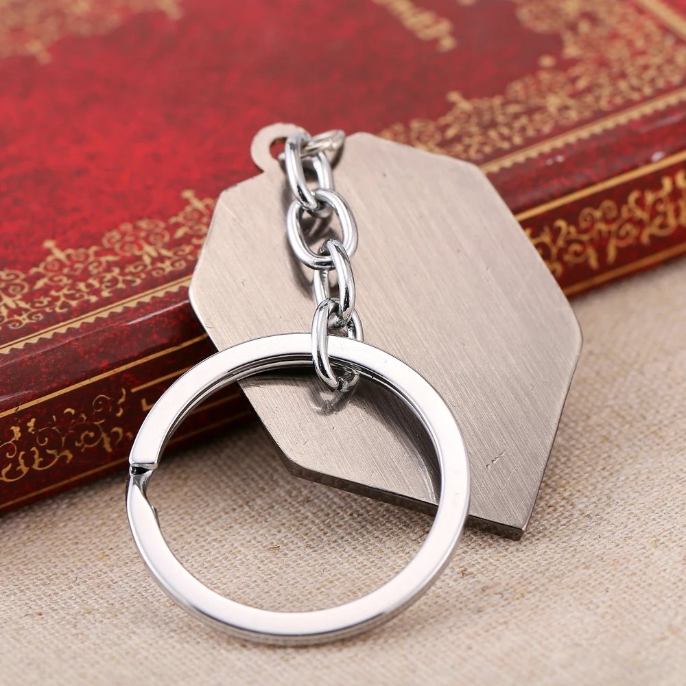 2016 nueva moda Llaveros llavero de Metal mundo de tanque juego logotipo clave cadena Chaveiro llavero WOT clave regalo de los hombres para BF