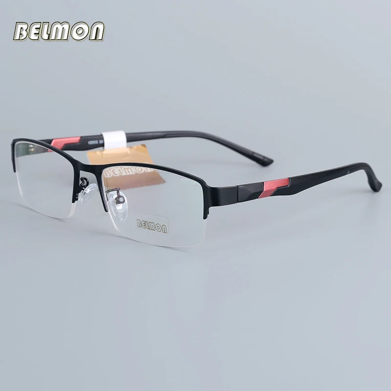 Belmon, оправа для очков, для мужчин, компьютерная, оптическая, по рецепту, близорукость, ботан, прозрачные линзы, очки для глаз, оправа для очков, для мужчин, RS12003