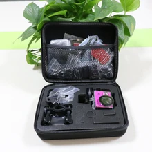 FOR GoPro Accessories Outdoor EVA Collecting Box for Gopro Hero 5 4 3 2 1 SJCAM SJ4000 sj5000 sj5000x M10 EKEN H9 H9R Action cam
