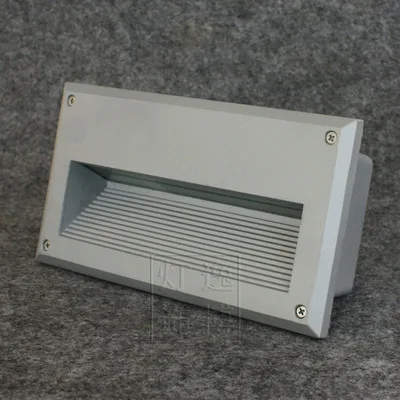Алюминиевый угловой светильник для лестницы и пола 225x125 мм|corner lamp|led recessed stair