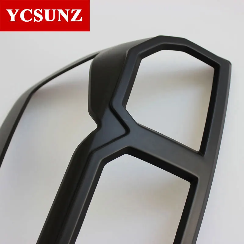 ABS задний светильник Накладка для Nissan Navara аксессуары для захвата Черная задняя крышка для Nissan frontier Ycsunz