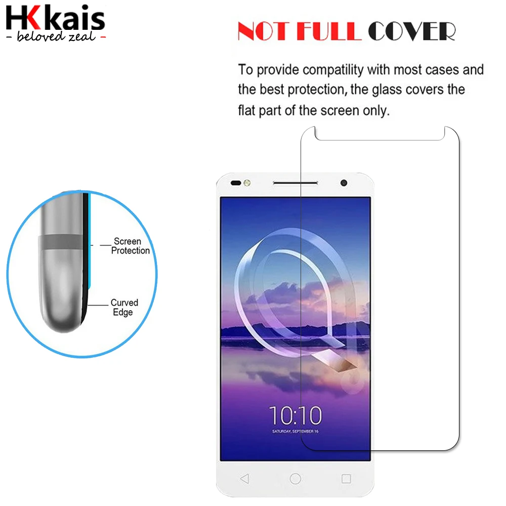 Защитное стекло HKKAIS из закаленного стекла для Alcatel U5 HD 5047|Защитные стёкла и