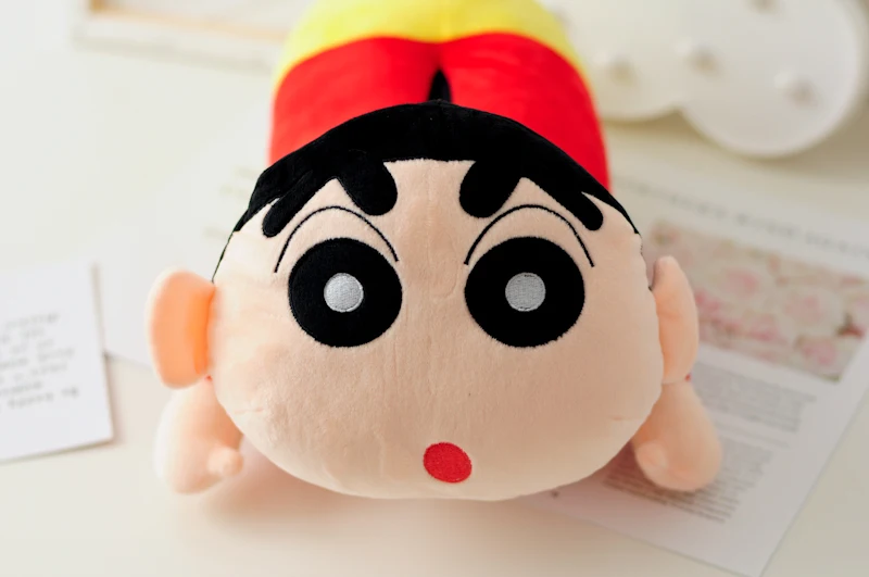 Мультяшная плюшевая игрушка Crayon Shin Chan белая собака коробка для салфеток бумажные