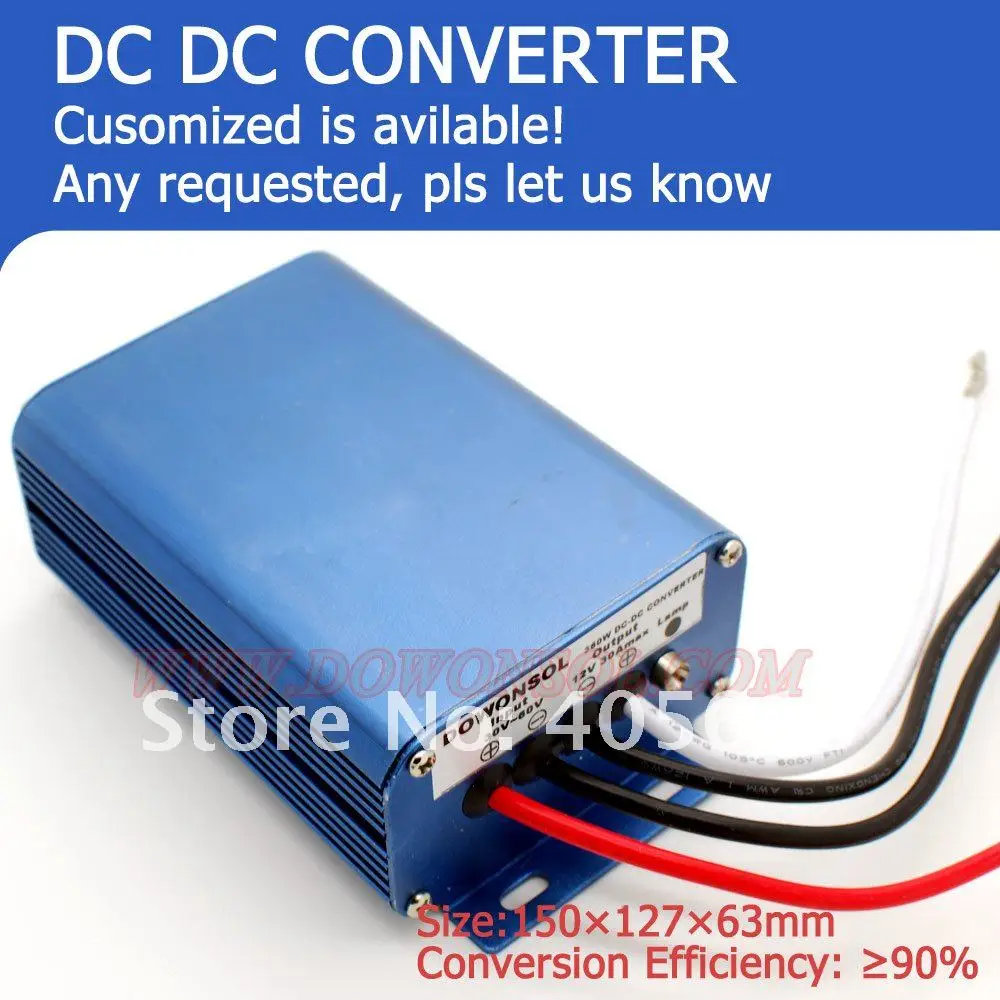 Converter преобразователь 24 V понижающий до 12 V 40A 480 W dc В dc преобразователь модуль