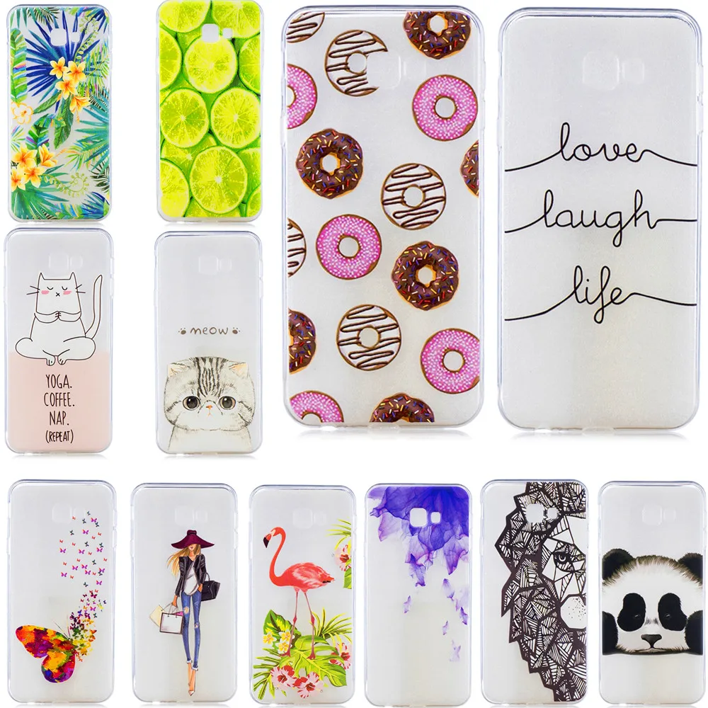 

Fashion new funny cases for Samsung Galaxy J4 plus Soft TPU Back Cover Armor case for Samsung J4plus phone housing capa Coque