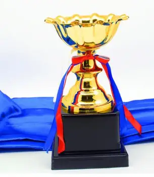 

world cup Gold silver metal trophy making zinc alloy trophy primary school sports competition Wholesale factory direct selling