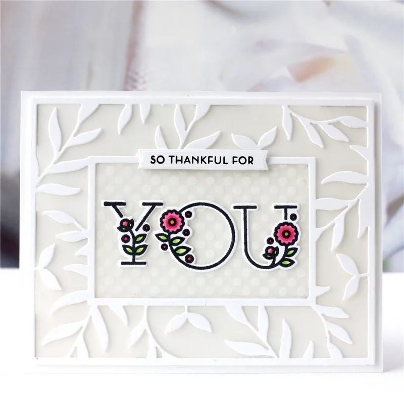 

GJCrafts 26 Alphabet Letters Word Dies Metal Cutting Dies for Scrapbooking Album Card Making Christmas Greeting Craft Dies Cut