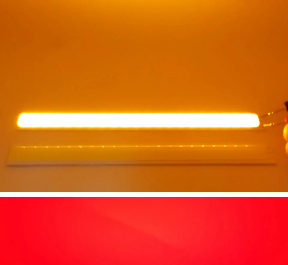 Double Color COB LED Light Source 2W White Red Orange Chip On Board DC12V 17015MM COB Strip Lamp (9)