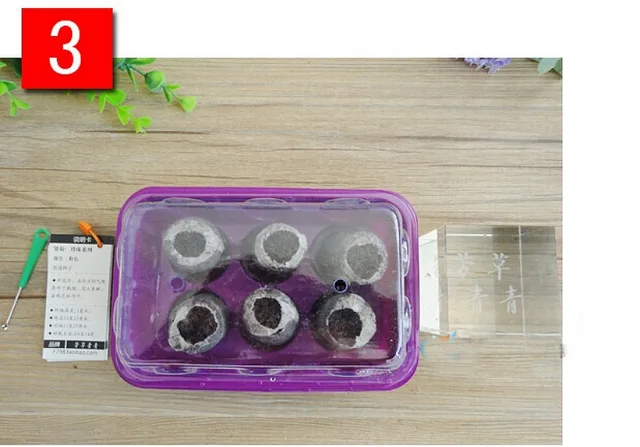 1pcs nursery block nutrition block compressed compressed peat block magic soil medium with packaging nursery block easy to use