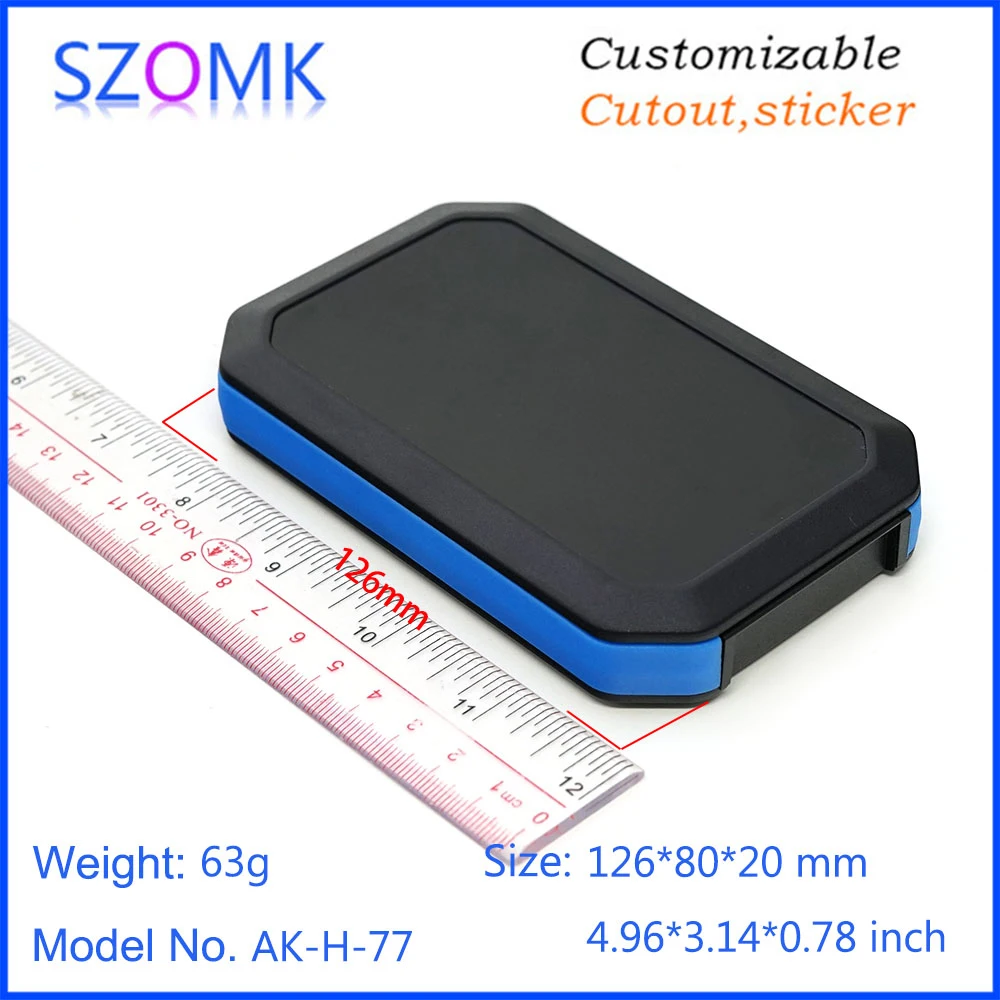 szomk handheld plastic box for electronics instrument housing plastic enclosure for pcb design junction box device project box (30)