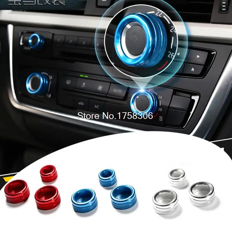 

Air conditioning knob/ sound decoration sticker/air conditioning adornment circle fit for BMW 1 2 3 4 5 6 7 series X1 X5 X6