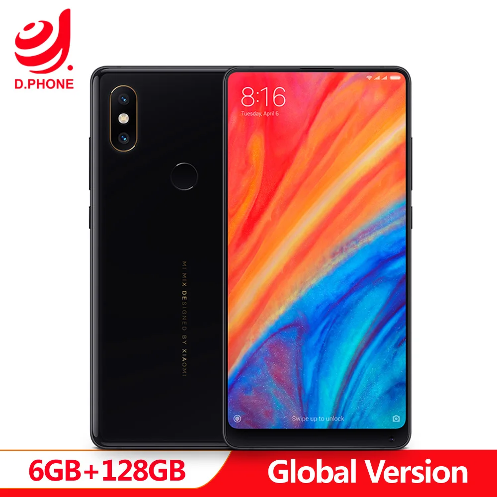 Global Version Xiaomi Mix 2s Mix2s 6GB RAM 128GB ROM 5.99" FHD ...