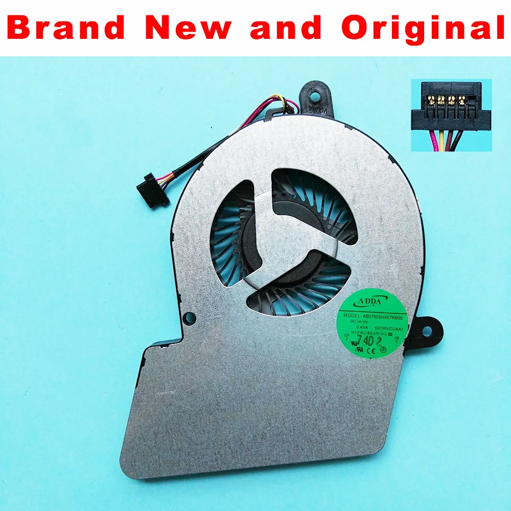 

New original CPU cooling fan for Toshiba U900 U940 U945 laptop CPU COOLING fan COOLER AB07505HX07KB00 0CWVCUAA DC28000C6A0