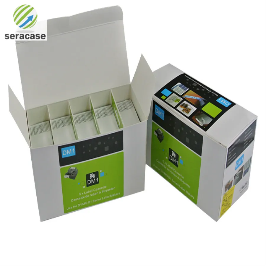 

Seracase for LM-PNP LM-160 LM-210D LM-280 Labeling machines Made in China 6mm white black 9mm yellow black Red black background