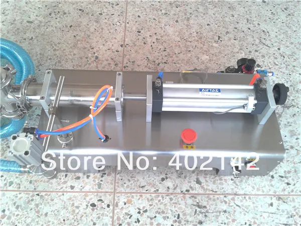 Одна голова поршневой разливочная машина(100-1000 мл)+ Новое поступление+ пневматический++ нержавеющая сталь