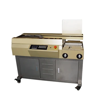 

New hard cover Gluing kook binding machine with side glue
