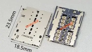 5 шт./лот оригинальный новый для samsung Note5 SM-N9200 N9206 N9208 N9209 считыватель sim-карт