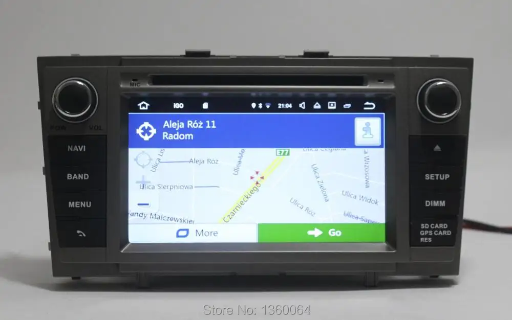 Sale Nedehe 2G RAM Quad core Android 7.1 Car DVD For Toyota Avensis 2009 2010 2011 2012 2013 car radio head unit gps navigation wifi 16