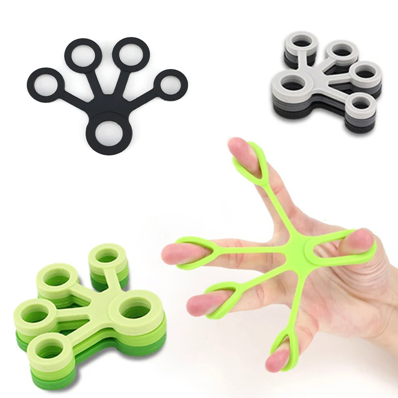 

Decompression Antistress Finger Trainer Ring Fidget Training Finger Sensory Toy For Autism ADHD Increase Focus Sensory