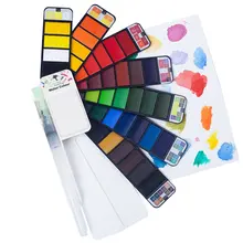 42 Различные водные Цвет Краски комплект дорожный несессер поле комплект скетчей водой Цвет Краски щетка