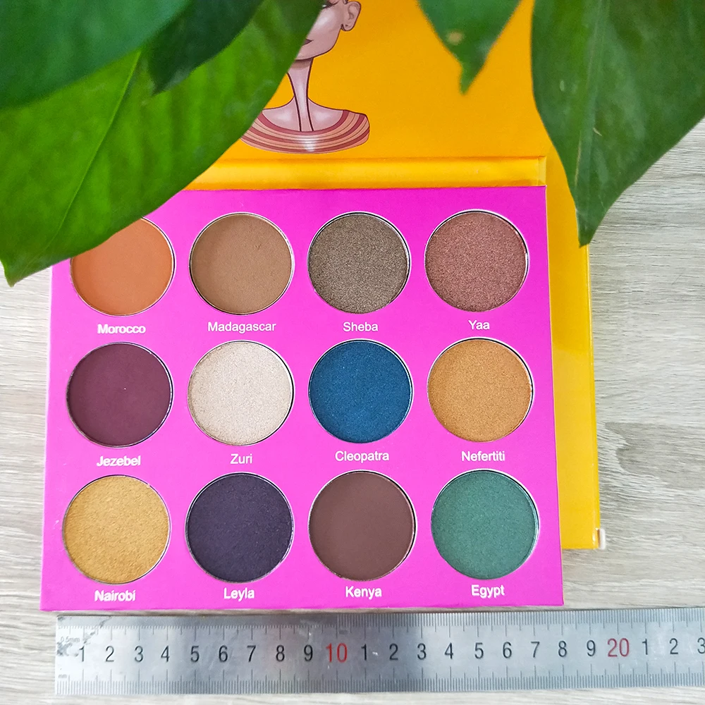 olhos nudes paleta fosco sombra palete brilho