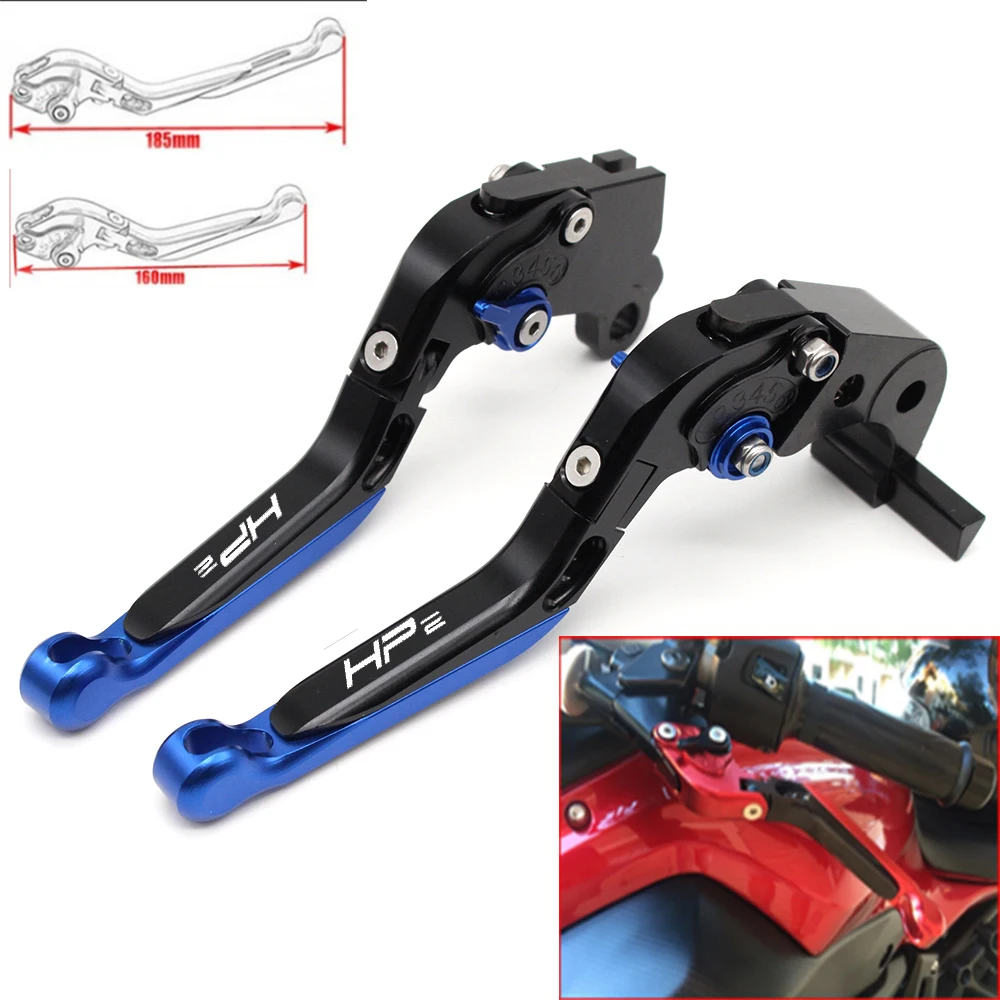 Motorcycle CNC Adjustable Foldable brake Clutch Levers for BMW HP2