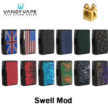 

Original Vandy Vape Swell Box MOD 188W Waterproof PCBA Electronic Cigarette Vape Support Swell Tank Fit 18650 Batteries Vaping