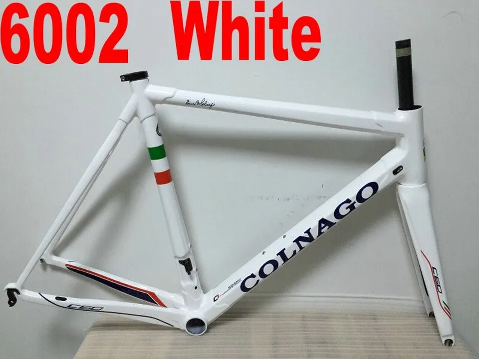 Colnago C60 T1100 труба из углеродистого волокна 3K шоссейный углеродный руль для велосипеда комплект велосипедных рам подходит Di2 и механическая дорожный указано 46/48/50/52/54/56 см рамки - Цвет: 6002