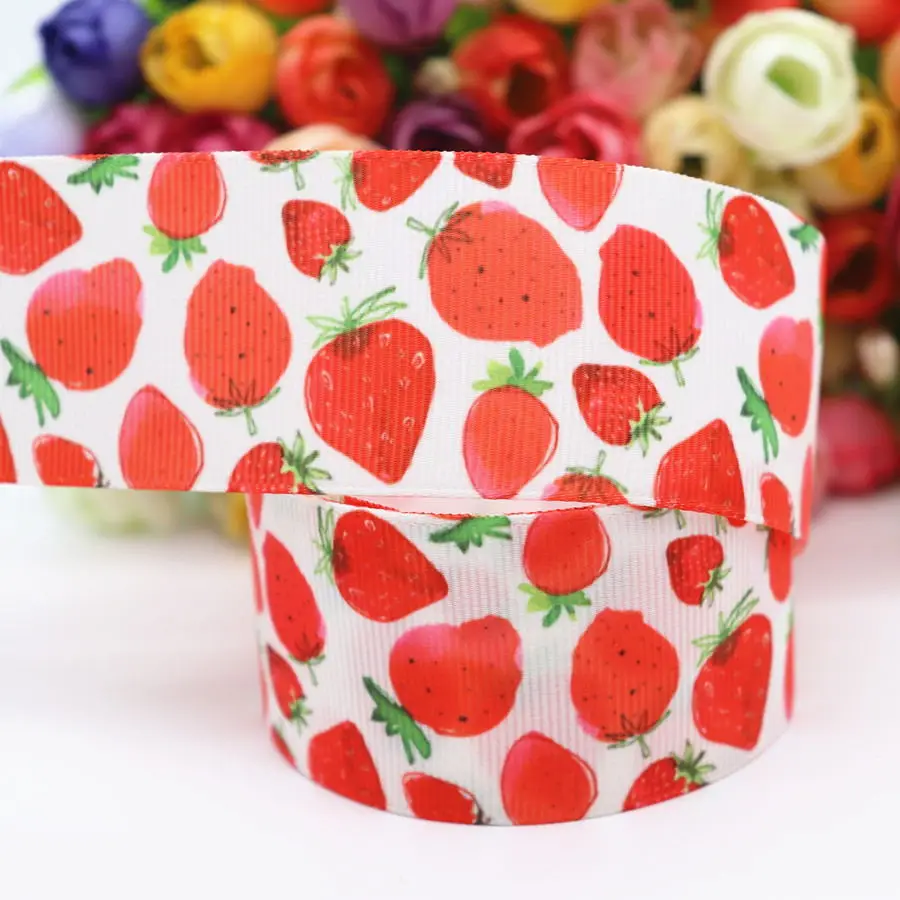 10 Yards Printed Grosgrain Ribbon 1.5" 38MM For Hair Bows DIY Crafts Handmade Accessories M19052501