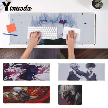 

Yinuoda Tokyo Ghoul gamer play mats Mousepad Large Mousepad Grande Gaming Mouse Mice