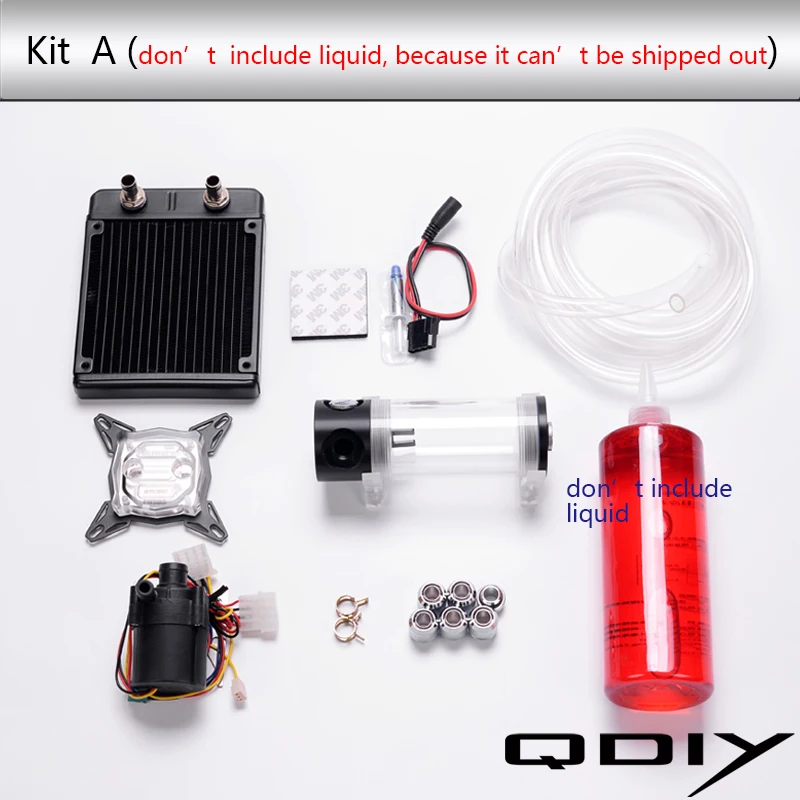 Desktop Computer Water Cooling Parts Water cooled accessories 120A