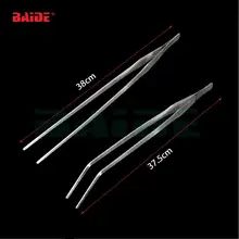 Из нержавеющей стали 38 см Аквариум пинцет 100 шт./лот