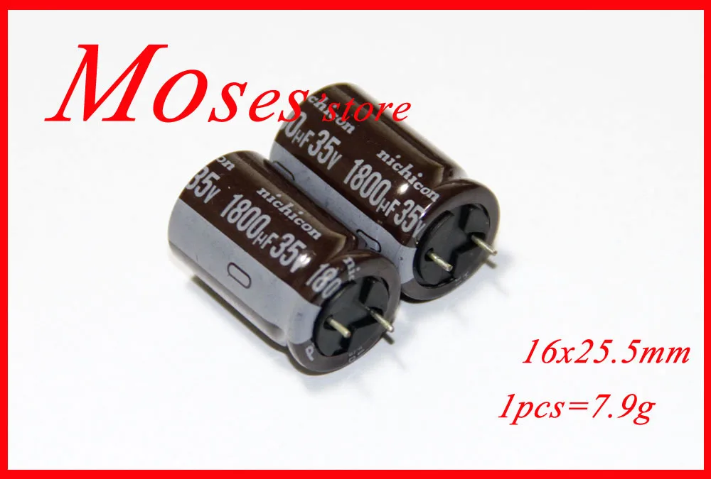 35 в 1800 мкФ 100% оригинальная новая фотоемкость радиальный 16x25 5 мм шт.|capacitor 1f|capacitor