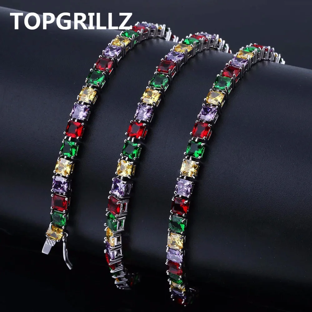 TOPGRILLZ Позолоченные/серебряные покрытые камни в стиле хип хоп микро паве AAA CZ