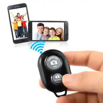 

Universal Bluetooth Wireless Remote Control Camera Phone Monopod Selfie Stick Shutter Mini Remote Control For Andriod Phones