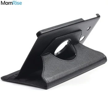 

New PU Leather Flip Cover For Samsung Galaxy Tab E 9.6 T560 Case SM-T560 360 Degree Rotating Tablet Stand Folding Folio Case