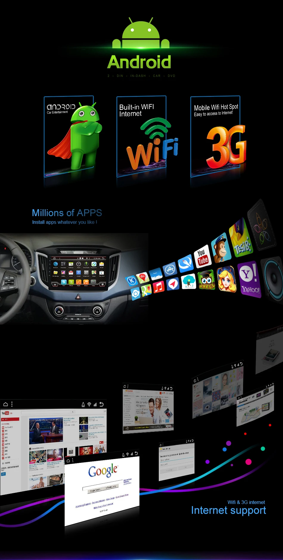 Clearance Bosion android 8.1 2 din car dvd gps player For Hyundai IX25 Creta Car gps navigation radio Multimedia Player tape recorder 4 Clearance Bosion android 8.1 2 din car dvd gps player For Hyundai IX25 Creta Car gps navigation radio Multimedia Player tape recorder 4