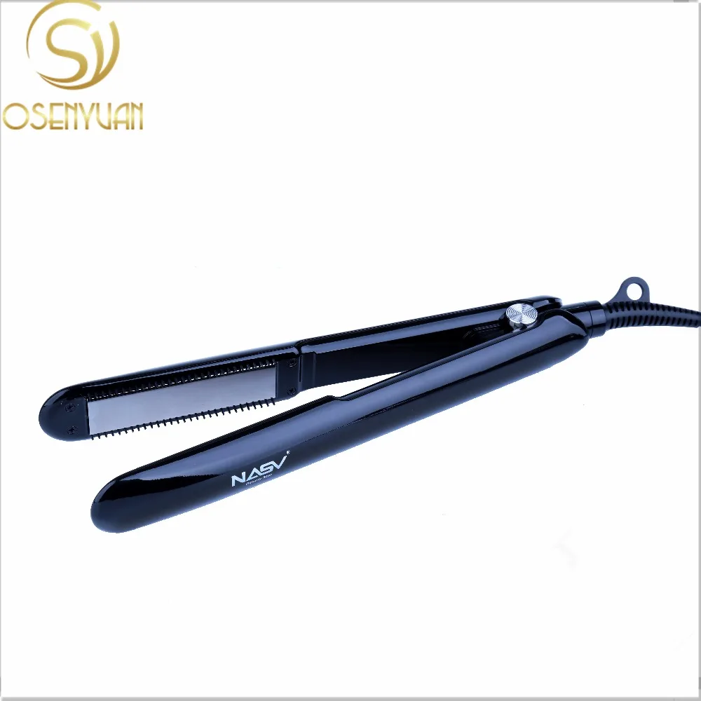 

Professional Straight Iron Ceramic Ionic Flat Iron automatically temperature adjustment Intelligent Hair Straightener With Comb