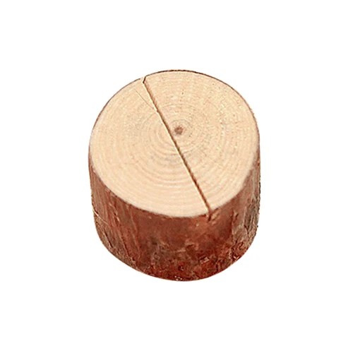 

10 pcs Wooden Wedding Table Number Stand Place Name Memo Card Holder Many patterns LOT