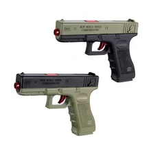 Plástico gel bola arma glock 6mm bala de água brinquedos caso acessórios m1911 pistola 7-8mm de cristal macio paintball airsoft pistola de ar meninos