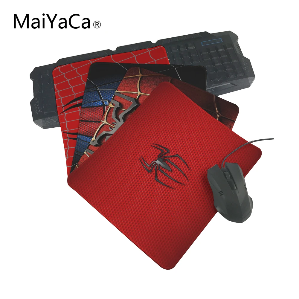 

MaiYaCa Cool Hipster Top Selling Spiderman Anti-slip Mousepad Computer Mouse Pad Mat For Optal Me Trackball Mouse