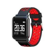 Tonbux Смарт 2.5D Горилла Стекло часы мужские и женские крови Давление браслет IP68 Водонепроницаемый трекер фитнес-активности браслет