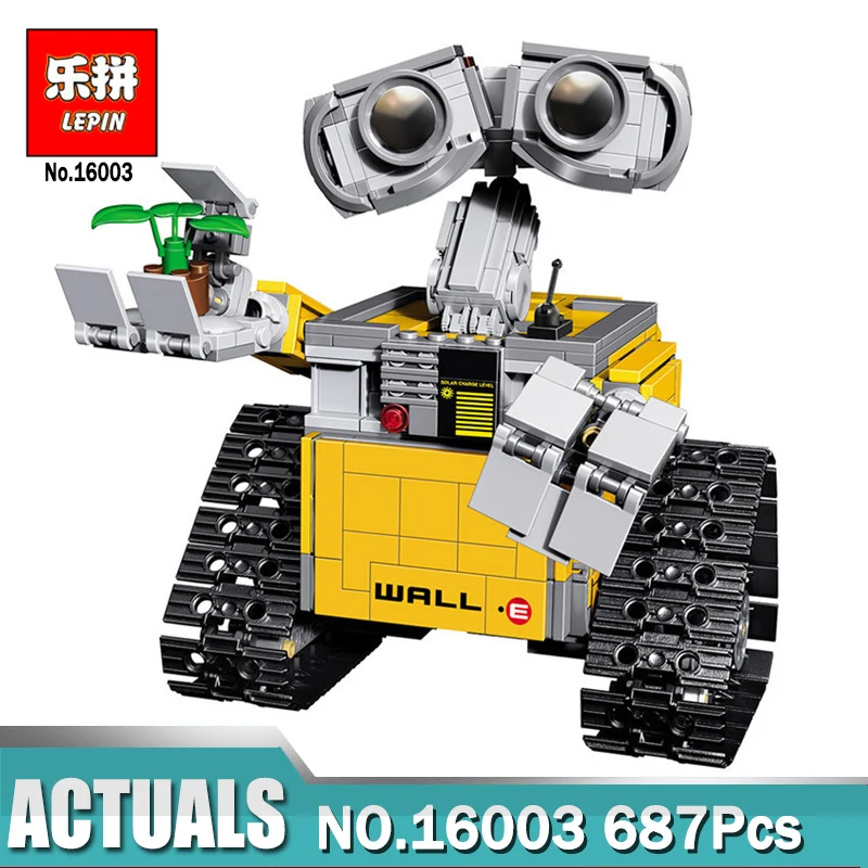

Ideas Series 16003 Robot WALL E Compatible with Legoing 21303 Building Blocks Bricks Toys for Children Birthday Gifts