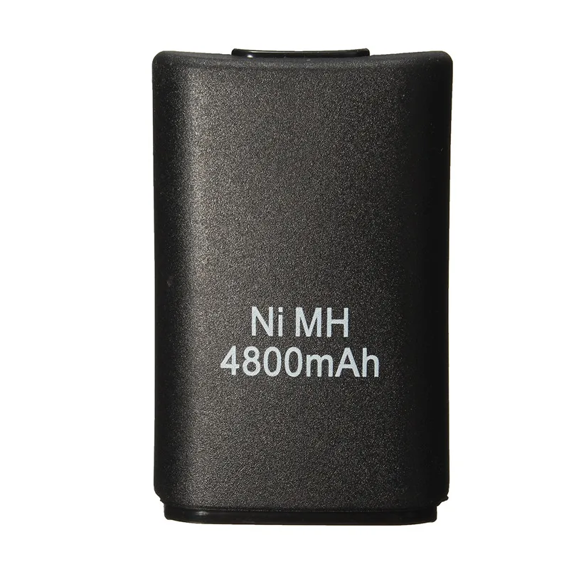 2 Pz 4800 Mah Batterie + 1 Pz Cavo Del Caricatore Per Xbox 360 Wireless/Wired Controller Batteria Ricaricabile 2 Colori