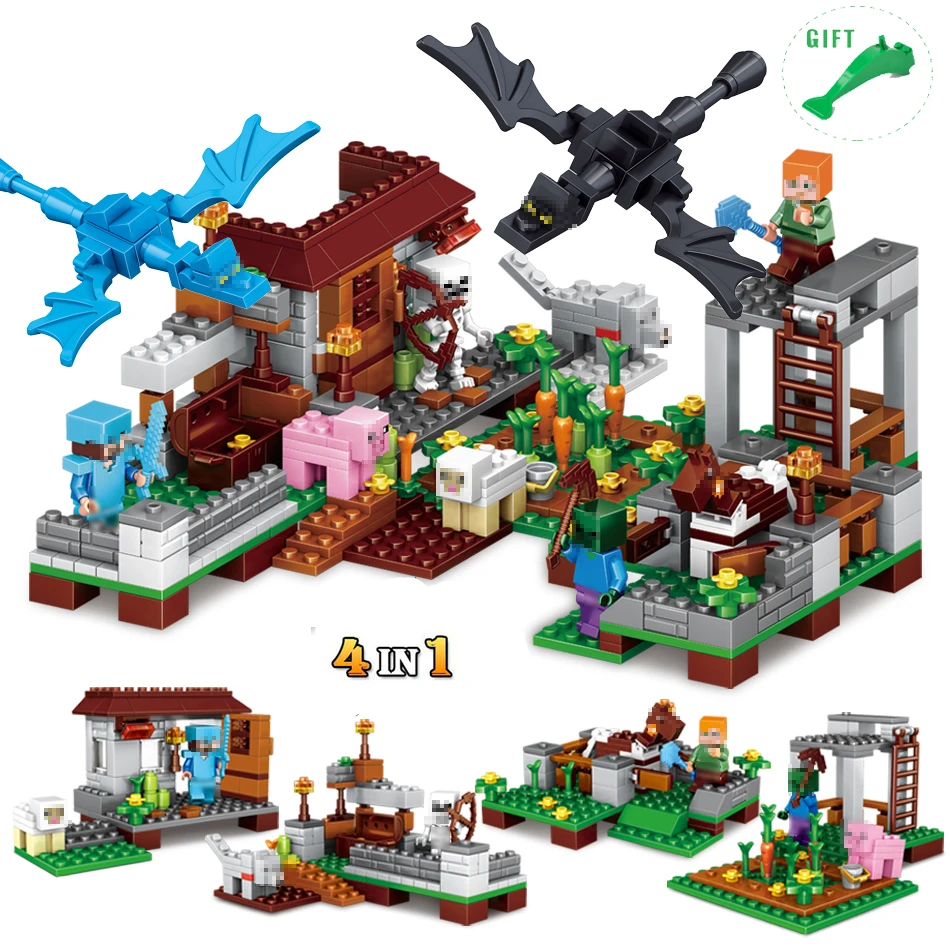 minecraft building blocks set