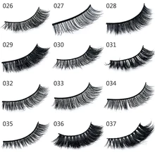 

DAMMAN new styles 3d mink false eyelashes 1 pair package natural thick soft long eyelashes makeup tool extension eyelashes