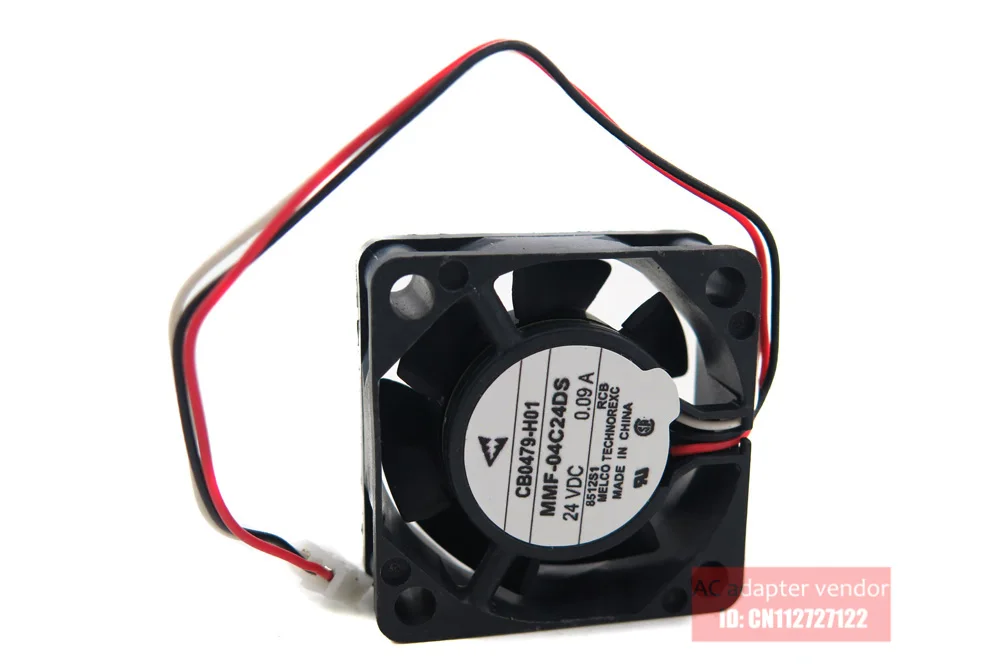 Melco 40*40*15 Ventilador de Refrigeração Cb0479-h01 Mmf04c24ds-rcb 24v Ventiladores e resfriadores - Imagem 4