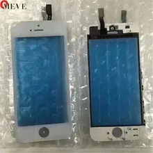 Дигитайзер сенсорного экрана с рамкой для iPhone 6 6S 6P 5S 5C 5G 7G 7P Plus, сенсорная передняя панель, стеклянные линзы, аксессуары для телефона